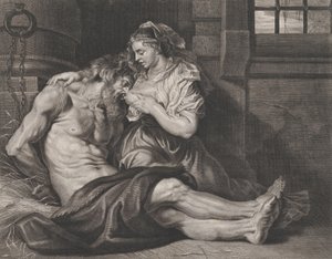 Cimon and Pero by Cornelis van Caukercken