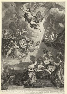 Allegory on the Birth of Princess Maria Amalia, Daughter of Hendrik Casimir, 1689