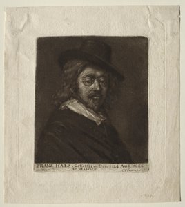 Frans Hals by Cornelis van Noorde