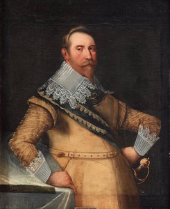 Gustavus Adolphus of Sweden by Cornelius Arendtz