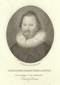 Portrait of Alexander Leslie, Earl of Leven by Cornelius Janssen van Ceulen