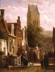 Street Scene in Bolsward