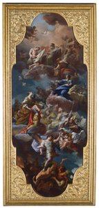 St. Helena and the Emperor Constantine Presented to the Holy Trinity by the Virgin Mary