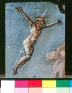 Christ Crucified by Cosimo Tura