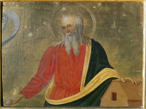 Noah Predella Panel of the Altarpiece by Cosimo di Lorenzo Rosselli