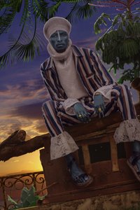 Blue Spirit Tropical Sunset