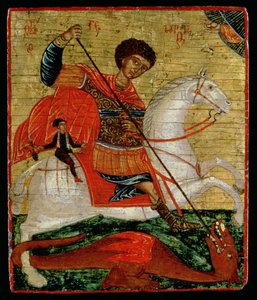 Icon of St. George and the Dragon