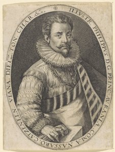 Portrait of Philip William, Prince of Orange by Crispijn van de Passe (I)