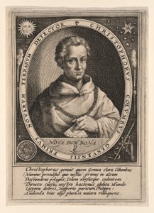 Christopher Columbus by Crispijn van de Passe I