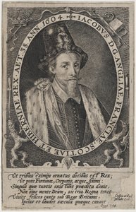 James I, King of England by Crispijn van de Passe I