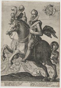 Maurice of Nassau, Prince of Orange by Crispijn van de Passe I
