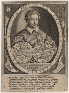 Thomas Cavendish by Crispijn van de Passe I