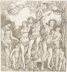 Allegory of Carnal Love by Cristofano Robetta