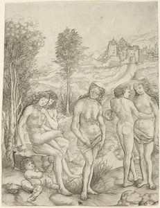 Allegory of Envy by Cristofano Robetta