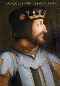 Portrait of King Charles VIII (1470 - 1498) by Cristofano dell