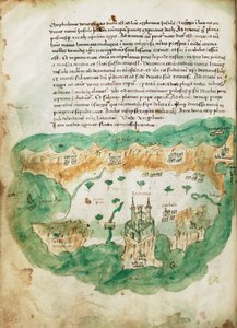 Chart of Zakinthos, c.1420