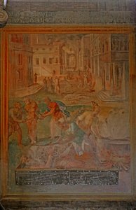 Martyrdom and mutilation of various saints by Cristoforo and Tempesta, Antonio Roncalli