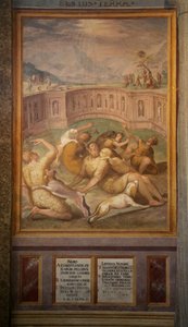 Saints, Possibly Gervais and Protais, Thrown to the Animals