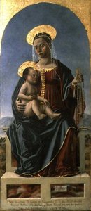 Madonna and Child by Cristoforo da Lendinara Canozzi or Canozi
