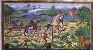 The Hunt (detail)