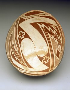 Bowl with geometric design, c.1000-1150