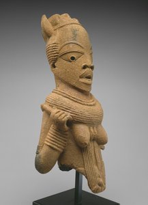 Head and torso of a female figure, Jos Plateau region, Nigeria, 500 BC-AD 200