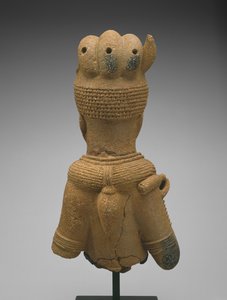 Head and Torso of a Female Figure, Jos Plateau Region, Nigeria, 500 BC-AD 200