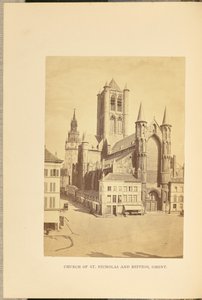 Church of Saint Nicholas and Belfry, Ghent by Cundall and Fleming