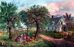 American Homestead in Autumn, 1869