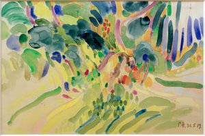 Garden in Bloom by Curt Herrmann
