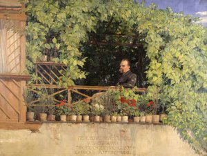 Portrait of Friedrich Nietzsche