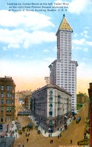 The L.C. Smith Tower, Seattle, USA