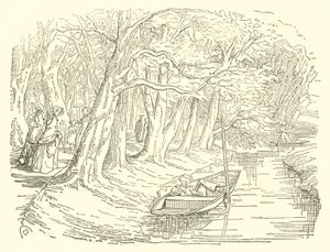 A Punt on the Cherwell by Cuthbert Bede