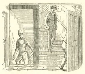 College Staircase by Cuthbert Bede