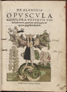De Alchimia Opvscvla Complvra Vetervm Philosophorum by Cyriacus Jacob