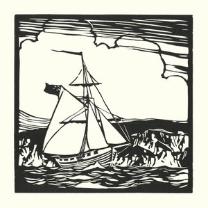 Fishing Boats and Barges: Revenue Cutter by Cyril A. Wilkinson