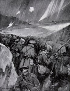 Bulgarians besieging Adrianople by Cyrus Cuneo