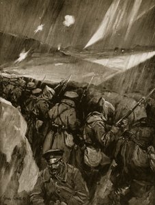 Bulgarians Besieging Adrianople, 1912-13