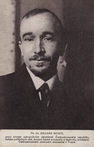 Edvard Benes by Czech Photographer