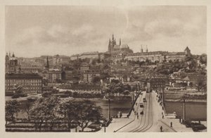 Manes Bridge and the Castle, Prague by Czech Photographer