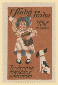 F Slaby chocolate and sugar confectionery factory, Prague by Czech School