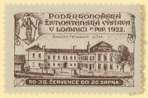 Trade Exhibition, Lomnica, Czechoslovakia, 1922 by Czech School