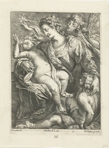 Mary with Christ and John