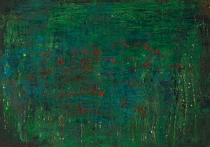 Deep Green Abstract