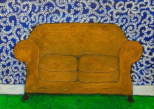 Cozy Living Room Sofa by Dale Hefer & Family