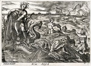 Water: Allegory of Water by Daman