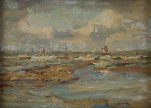 Rough Sea, Yorkshire