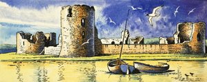 Flint Castle, Overlooking the River Dee