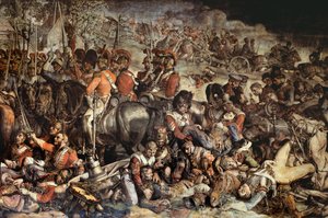 The Meeting of Wellington and Blucher after Waterloo (detail)