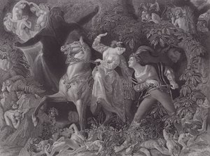 Undine by Daniel (after) Maclise